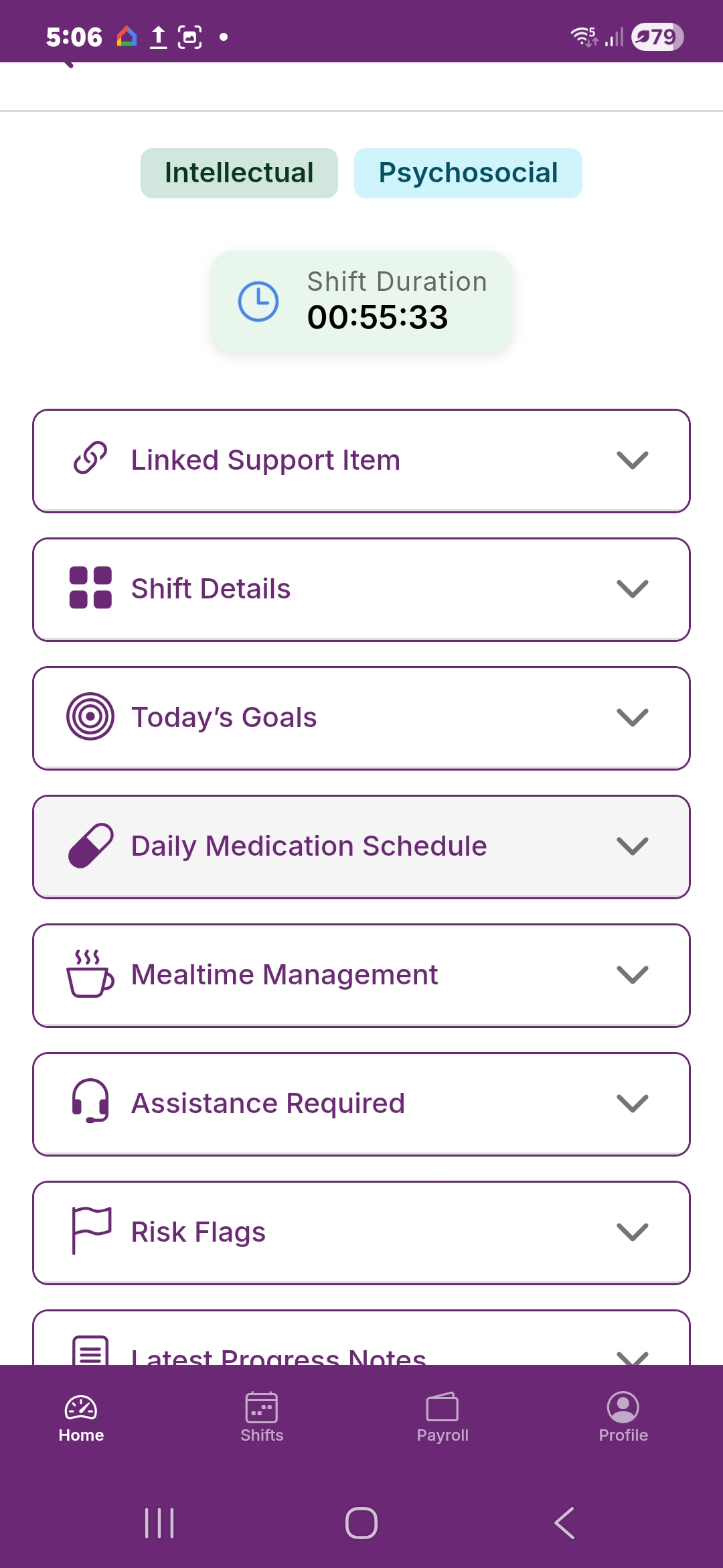 My Care CRM Employee App - Participant Information